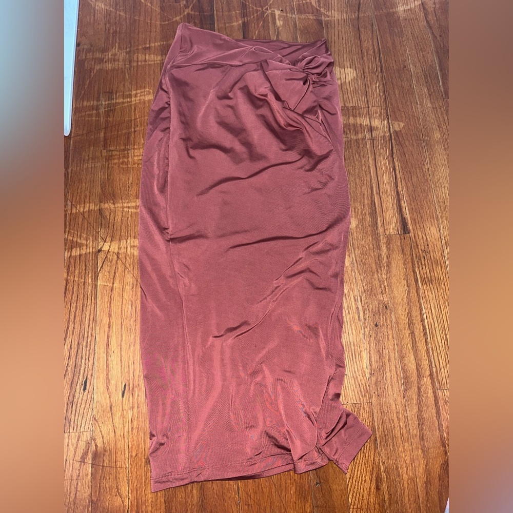 Express Terracotta Skirt